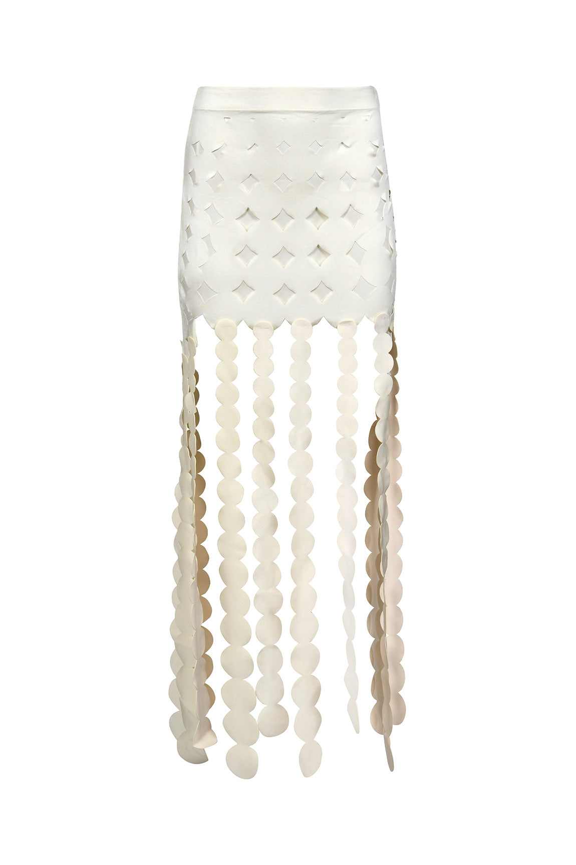 Falda Grain Shadow Ivory