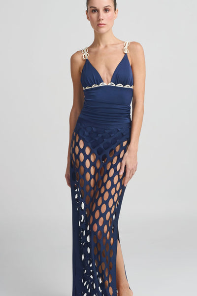 Falda Ondra Navy