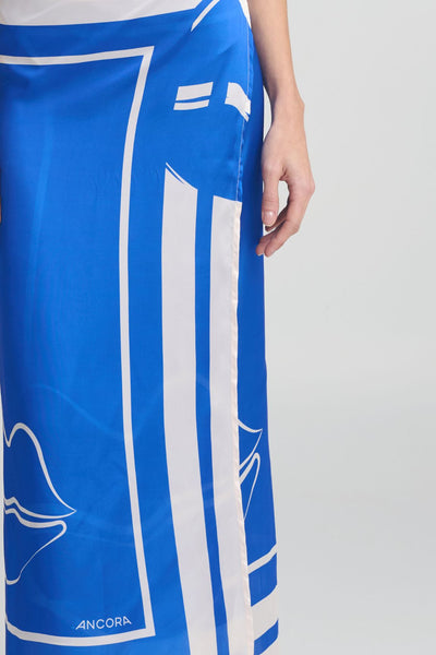 Pareo Zelena Blue