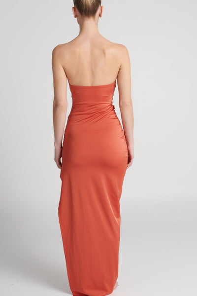 Vestido Auric Crimson