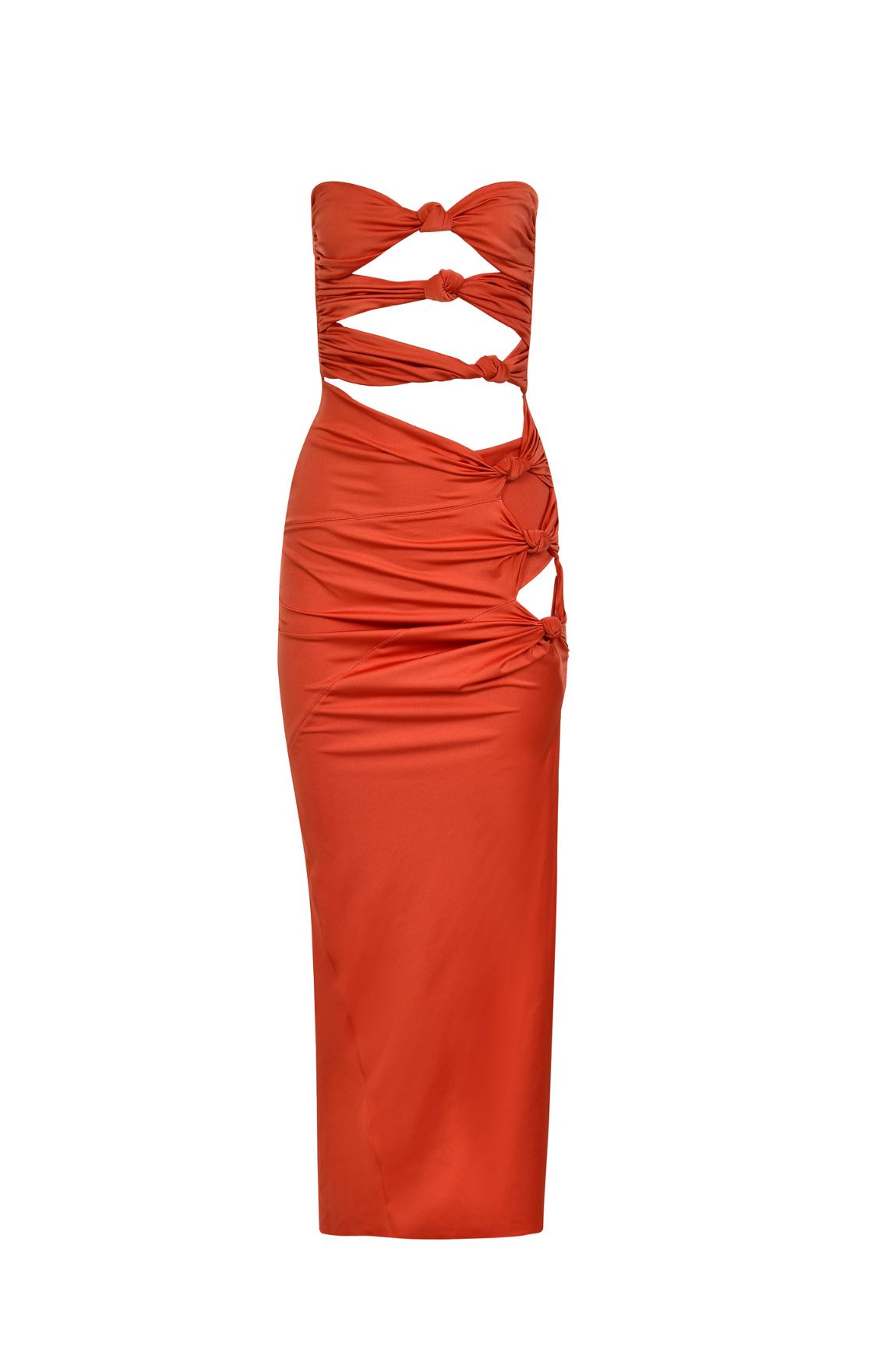 Vestido Auric Crimson
