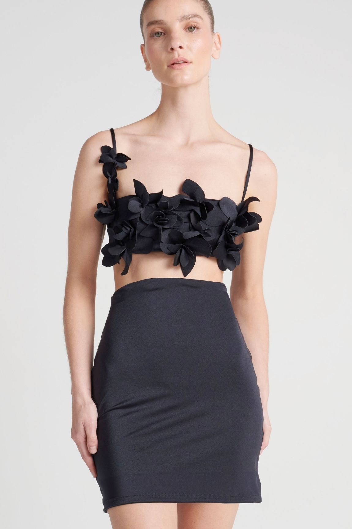 Falda Horizon Linen Black