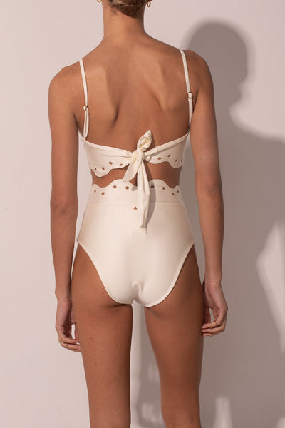 Bottom La Femme Mini Dotted Ivoire HW