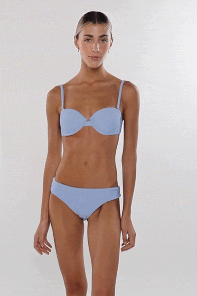Braga The Balconette Scrunchie Blue
