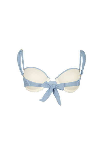 Top The Balconette Scrunchie Blue