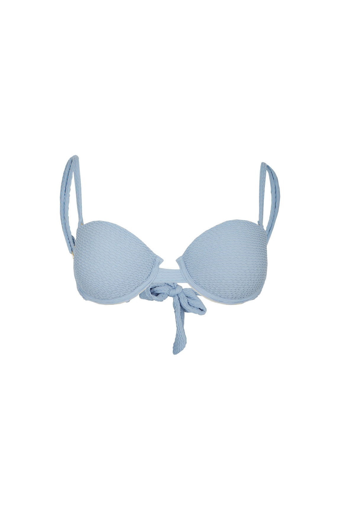 Top The Balconette Scrunchie Blue