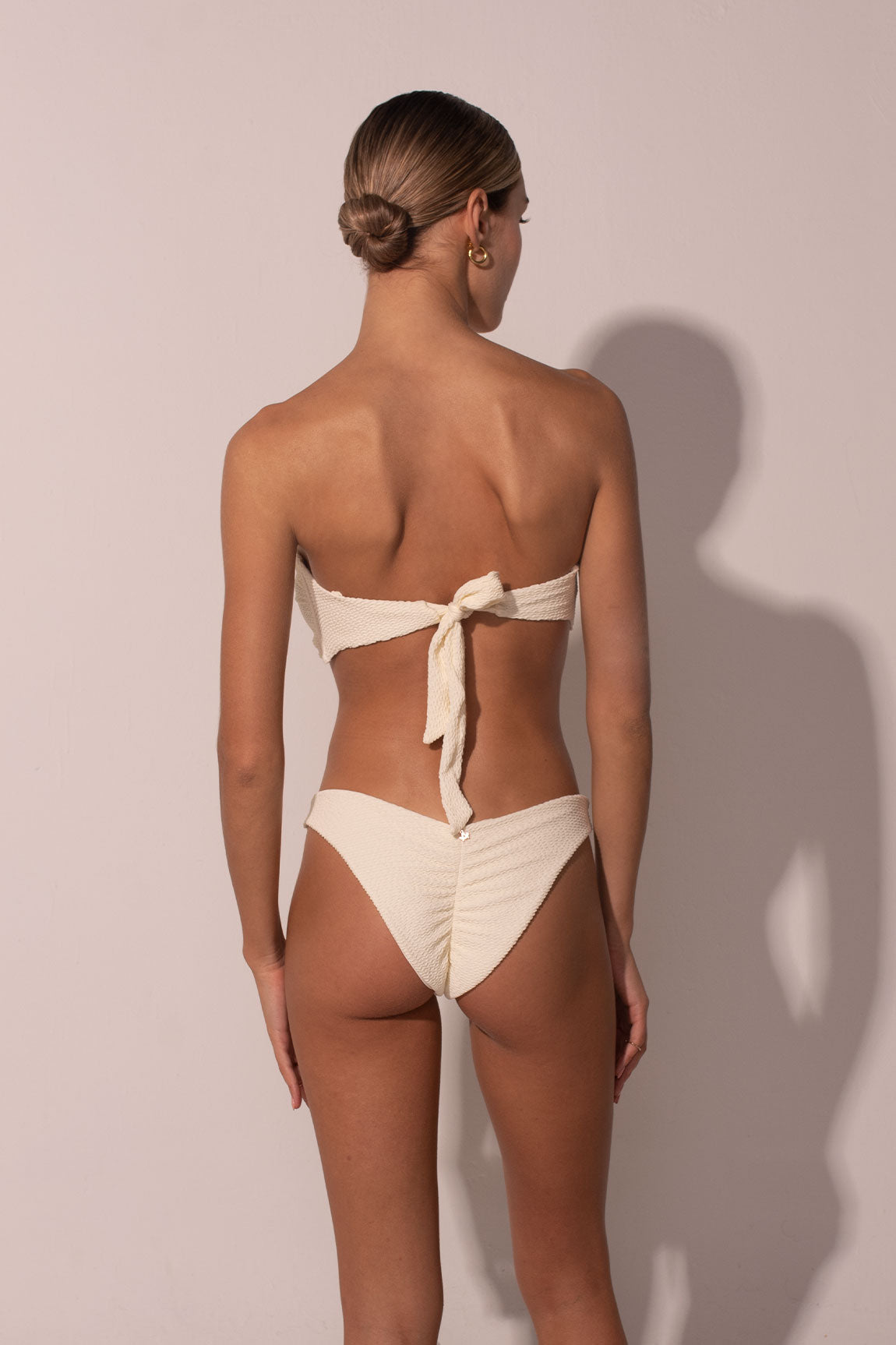 Braga  The Nudo Scrunchie Ivory