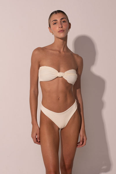 Braga  The Nudo Scrunchie Ivory