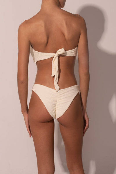 Braga  The Nudo Scrunchie Ivory