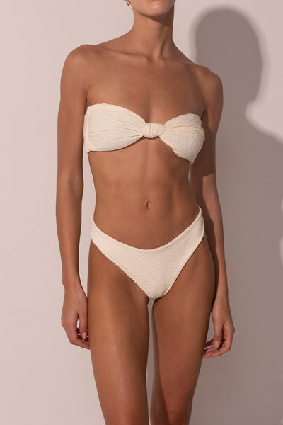 Braga  The Nudo Scrunchie Ivory