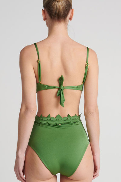 Braga High Waist Sylva Green