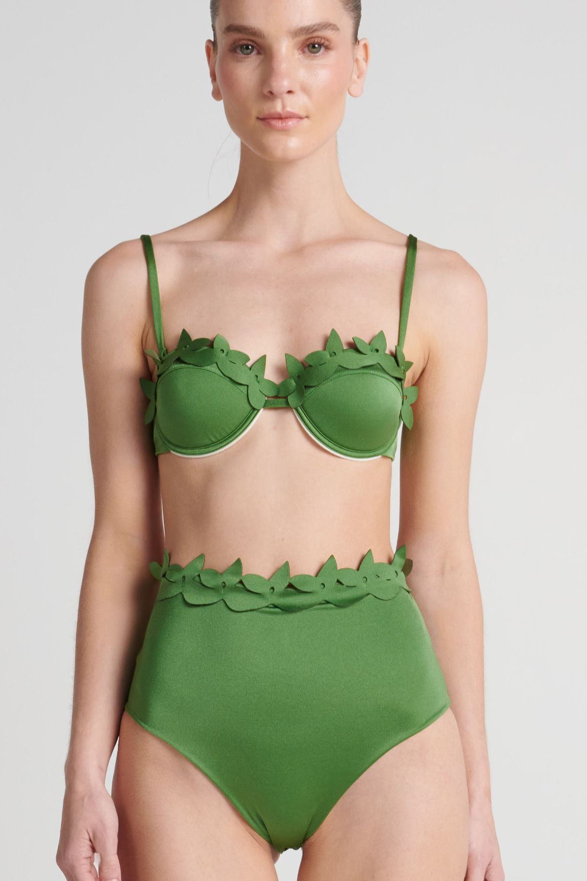 Braga High Waist Sylva Green