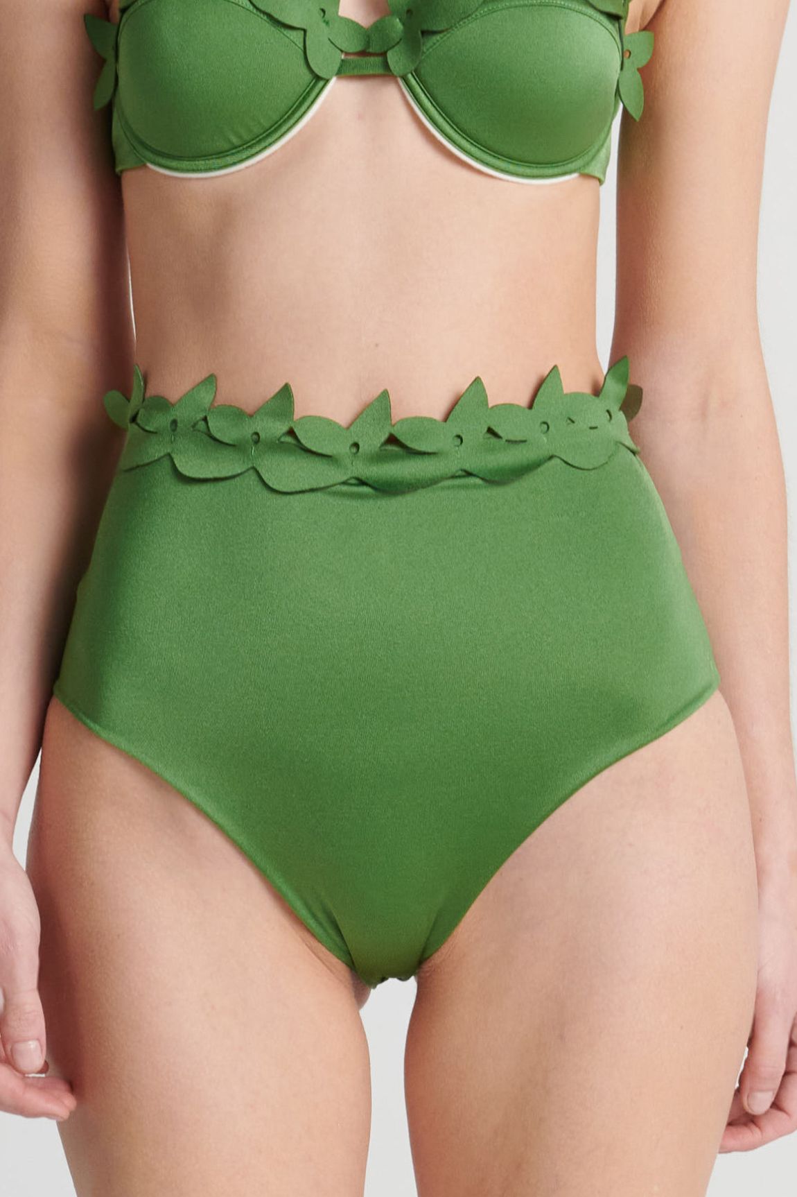 Braga High Waist Sylva Green