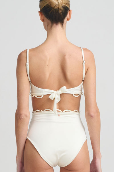 Bottom High Waist Nacaré Ivory
