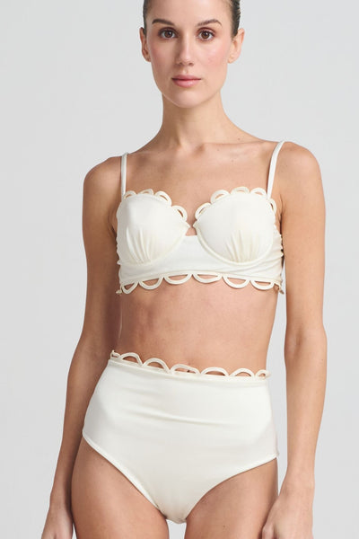 Bottom High Waist Nacaré Ivory