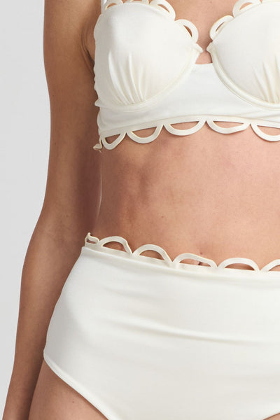 Bottom High Waist Nacaré Ivory