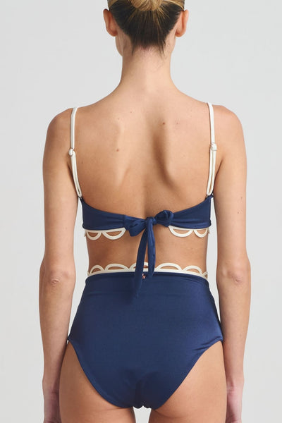 Bottom High Waist Nacaré Navy