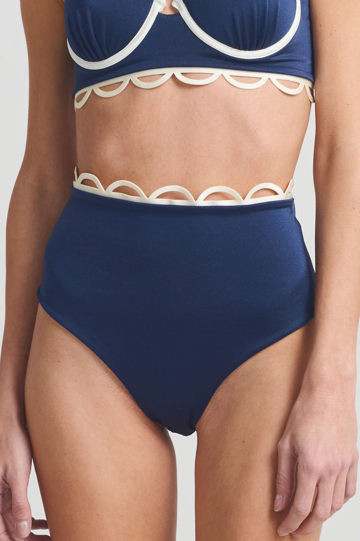 Bottom High Waist Nacaré Navy