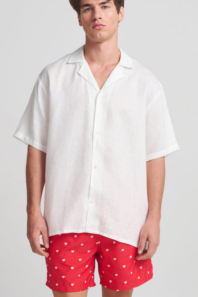 Camisa The Sand Resort Hommes Lin 