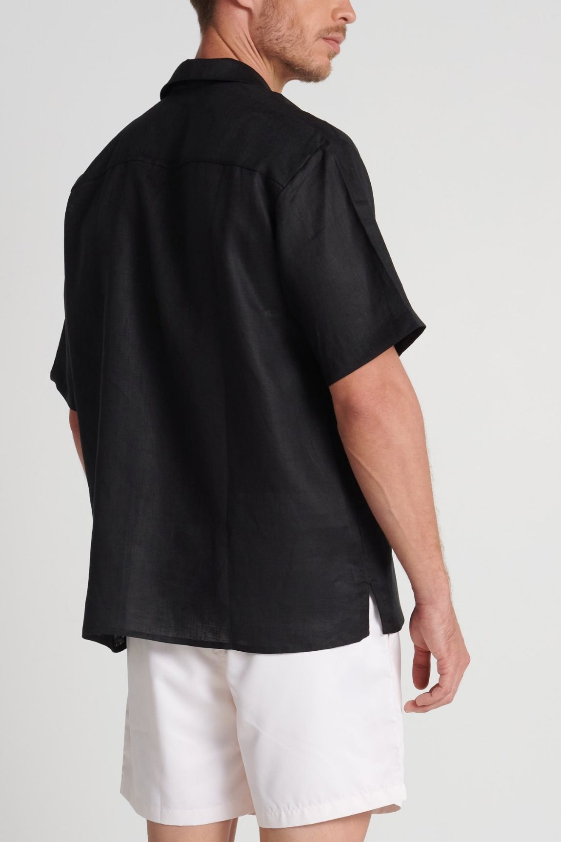 Camisa The Black Resort Hommes Lin 