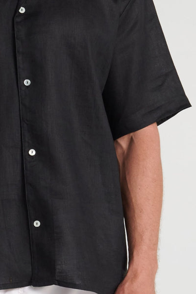 Camisa The Black Resort Hommes Lin 