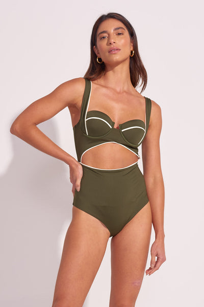 Enterizo The Olive Chevron